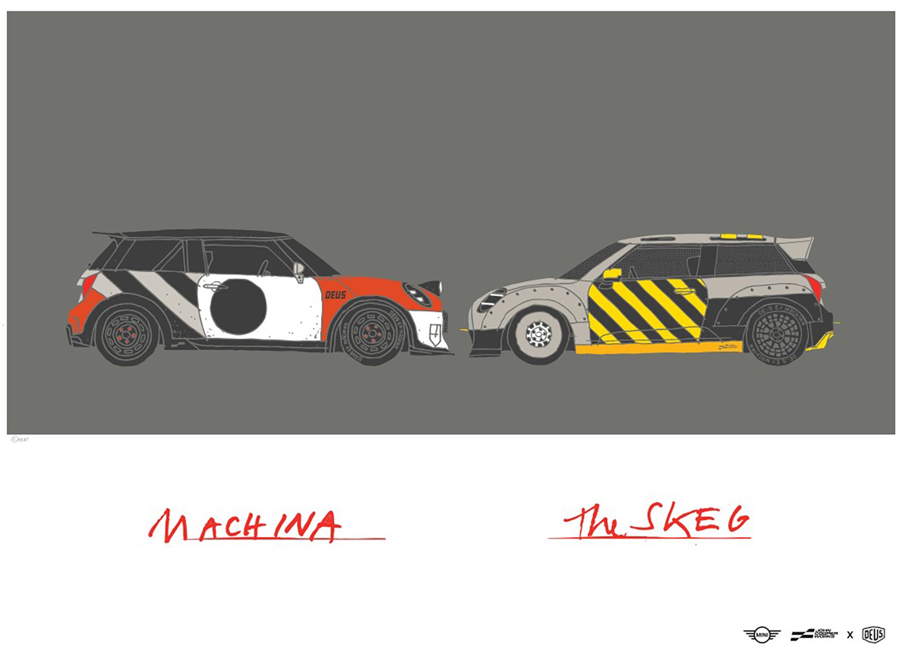 MINI JCW X DEUS EX MACHINA